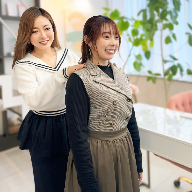 骨格診断の様子